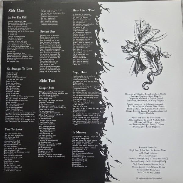 Black Sabbath : Seventh Star (LP, Album, RSD, RE, Red)