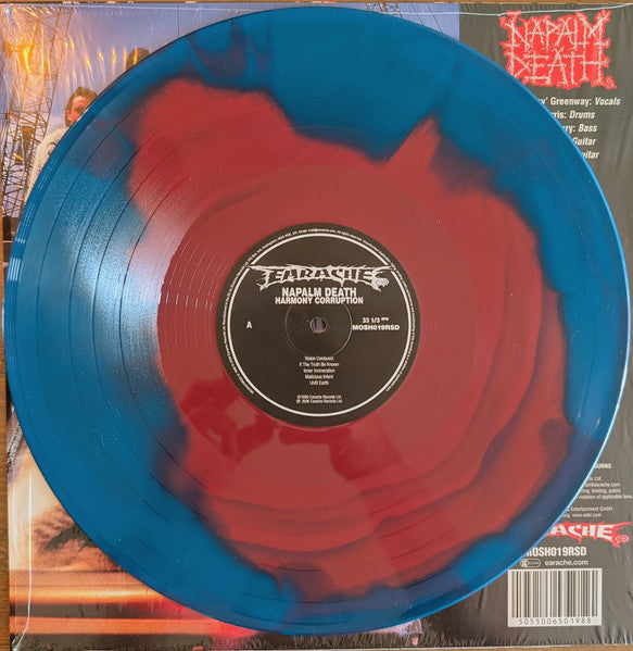 Napalm Death : Harmony Corruption (LP, Album, RSD, RE, Red)
