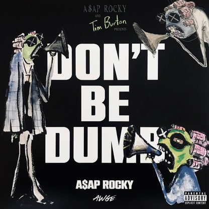 A$AP Rocky* : Don't Be Dumb (LP + LP, Whi + Album)