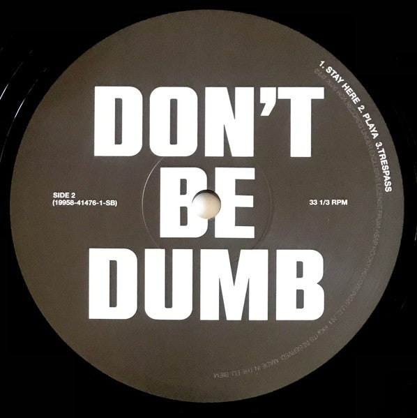 A$AP Rocky* : Don't Be Dumb (LP + LP, Whi + Album)