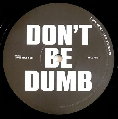 A$AP Rocky* : Don't Be Dumb (LP + LP, Whi + Album)