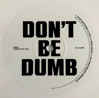 A$AP Rocky* : Don't Be Dumb (LP + LP, Whi + Album)