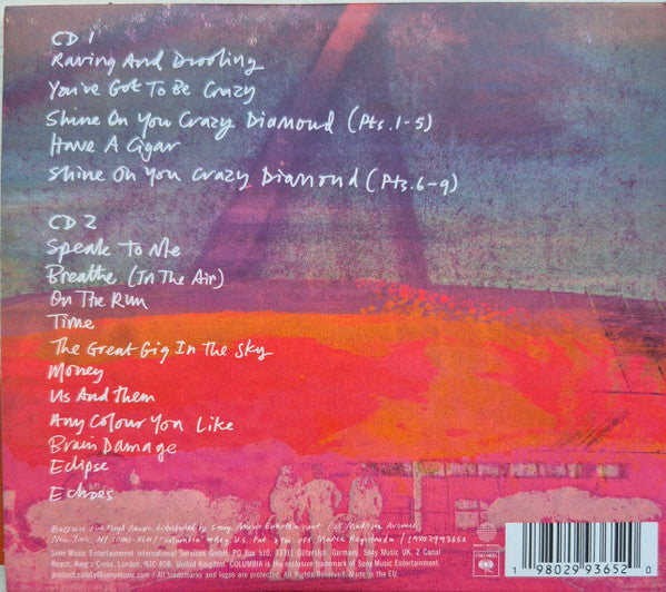 Pink Floyd : Live From The Los Angeles Sports Arena, April 26th , 1975 (2xCD, Album, RE, RM)