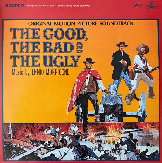 Ennio Morricone : The Good, The Bad And The Ugly (Original Motion Picture Soundtrack) (LP, Album, Ltd, Ora)