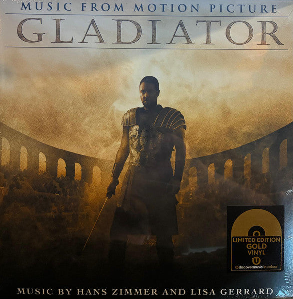 Hans Zimmer And Lisa Gerrard : Gladiator (Music From The Motion Picture) (2xLP, Album, Ltd, RE, RP, Gol)