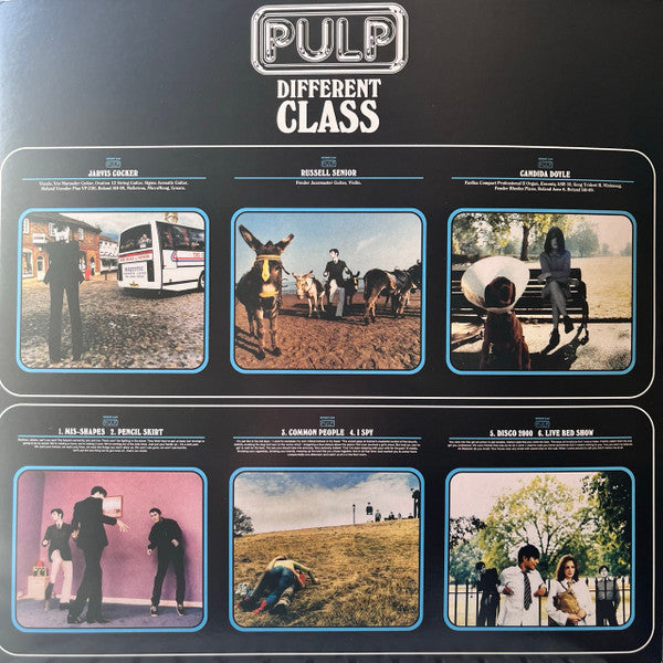 Pulp : Different Class (LP, Album, RE, RM)