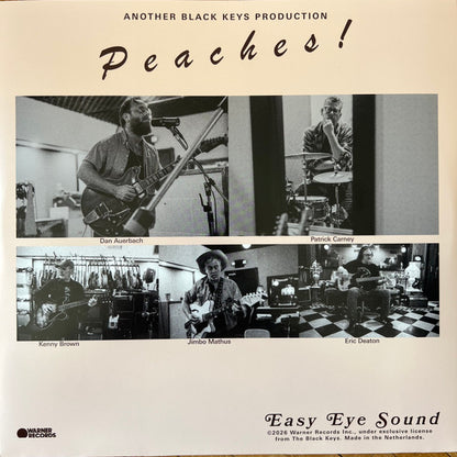 The Black Keys : Peaches! (LP, Album, Ltd, Whi)