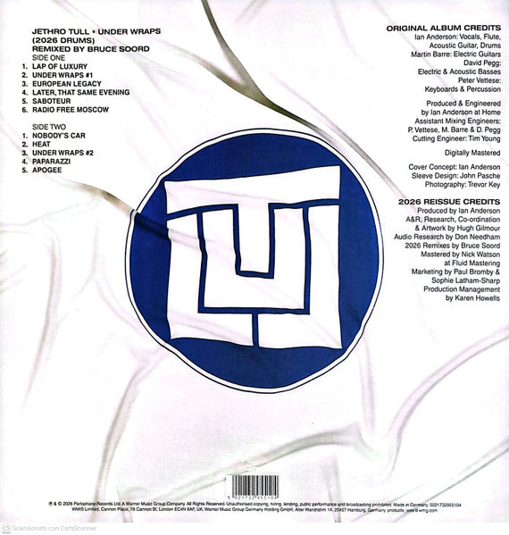 Jethro Tull : Under Wraps (LP, Album, RE)