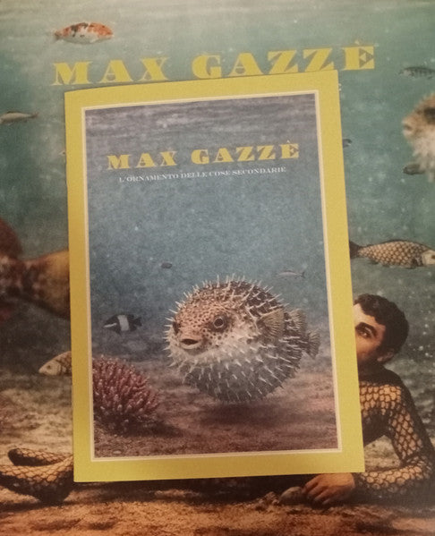 Max Gazzè : L'Ornamento Delle Cose Secondarie (2xLP, Album, Bla)