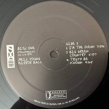 Neil Young : Mirror Ball (2xLP, Album, RE)