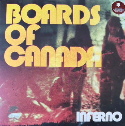 Boards Of Canada : Inferno (2xLP, Album, Red + Flexi, 8", Shape, S/Sided, Hex )