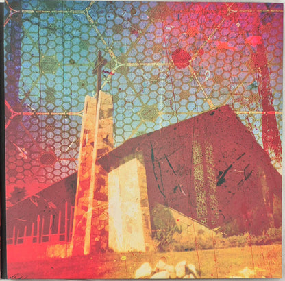 Boards Of Canada : Inferno (2xLP, Album, Red + Flexi, 8", Shape, S/Sided + Dlx)