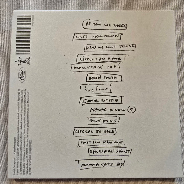 Paul McCartney : The Boys Of Dungeon Lane (CD, Album)