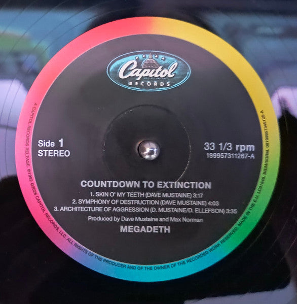 Megadeth : Countdown To Extinction (2xLP, Album, RE, RM)