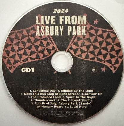 Springsteen & E Street Band* : Live From Asbury Park 2024 (3xCD, Album)