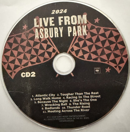 Springsteen & E Street Band* : Live From Asbury Park 2024 (3xCD, Album)