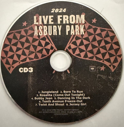 Springsteen & E Street Band* : Live From Asbury Park 2024 (3xCD, Album)