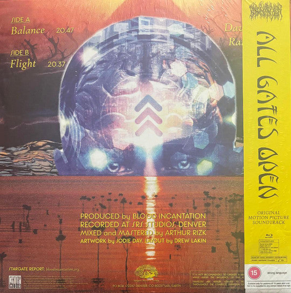 Blood Incantation : All Gates Open (Original Motion Picture Soundtrack) (LP, Ora + LP, S/Sided, Etch, Ora + Blu-ray + Album)