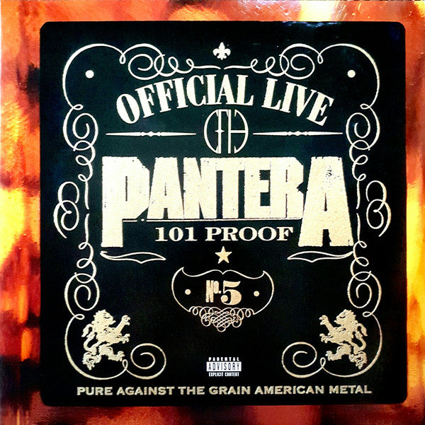 Pantera : Official Live: 101 Proof (2xLP, Album, RE, 180)