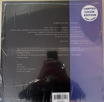 Big Brave : In Grief Or In Hope (LP, Album, Ltd, Cle)