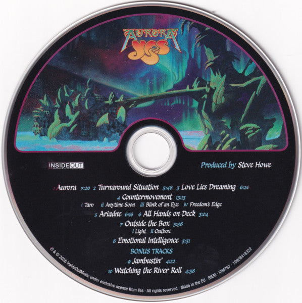 Yes : Aurora (CD, Album, S/Edition, Dig)