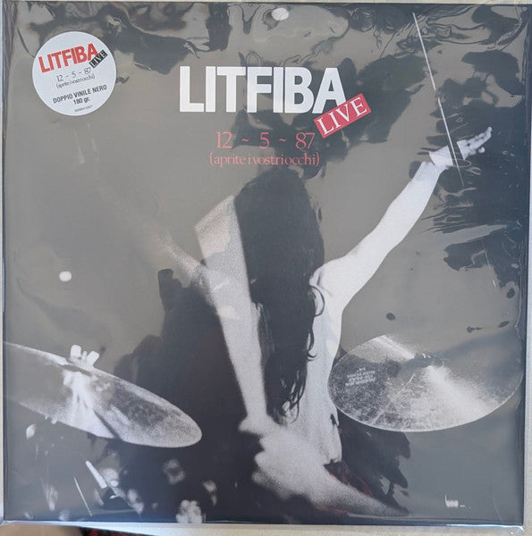 Litfiba : 12-5-87 (Aprite I Vostri Occhi) (2xLP, Album, RP)