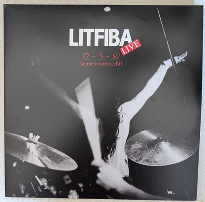 Litfiba : 12-5-87 (Aprite I Vostri Occhi) (2xLP, Album, RP)
