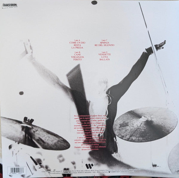Litfiba : 12-5-87 (Aprite I Vostri Occhi) (2xLP, Album, RP)