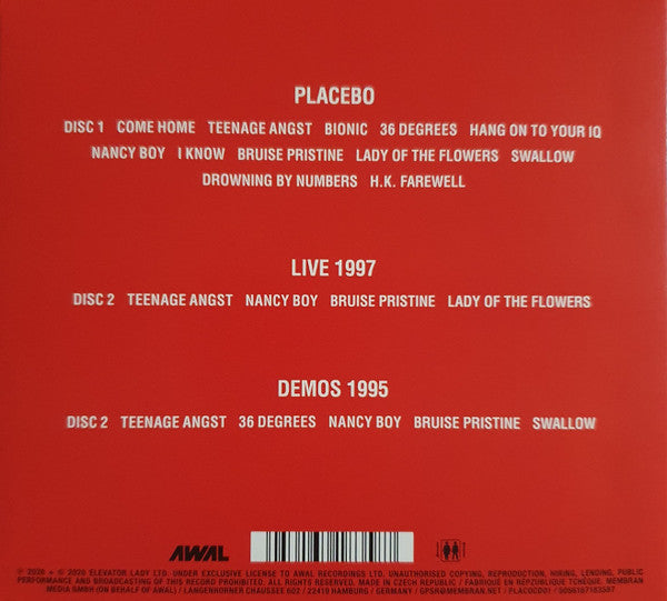 Placebo : Re:Created (CD, Album + CD)