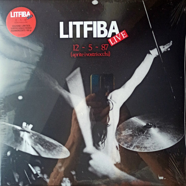 Litfiba : 12-5-87 (Aprite I Vostri Occhi) (2xLP, Album, Ltd, Num, RP, Mar)
