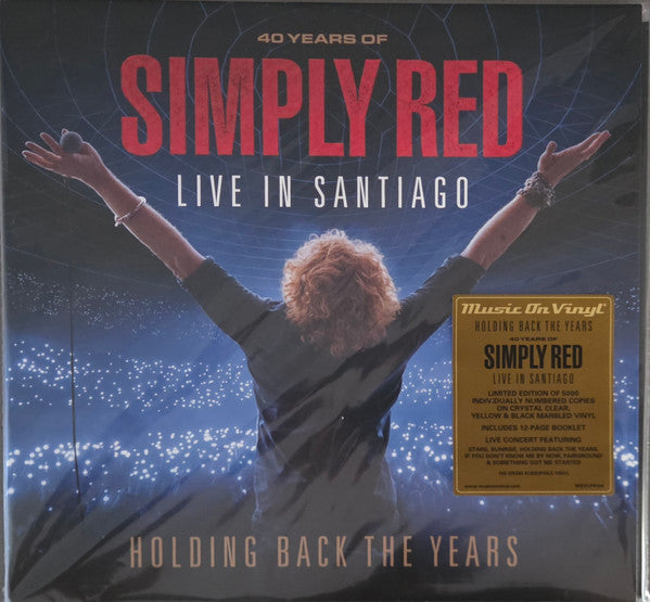 Simply Red : Holding Back The Years: Live In Santiago (3xLP, Album, Ltd, Cle)