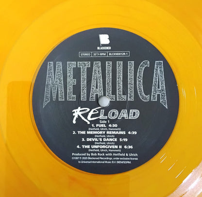 Metallica : Reload (2xLP, Album, Ltd, RE, RM, Yel)