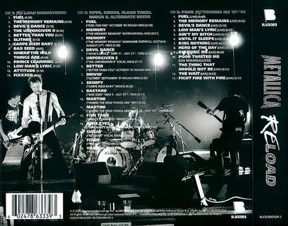 Metallica : Reload (CD, Album, RE, RM + 2xCD + Exp)