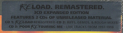 Metallica : Reload (CD, Album, RE, RM + 2xCD + Exp)