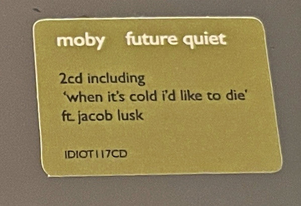 Moby : Future Quiet (2xCD, Album)