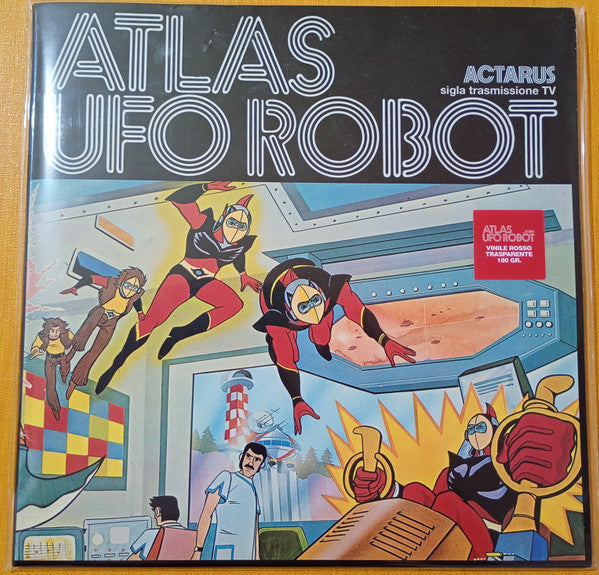 Actarus : Atlas Ufo Robot (LP, Album, RM, Red)