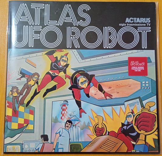 Actarus : Atlas Ufo Robot (LP, Album, RM, Red)