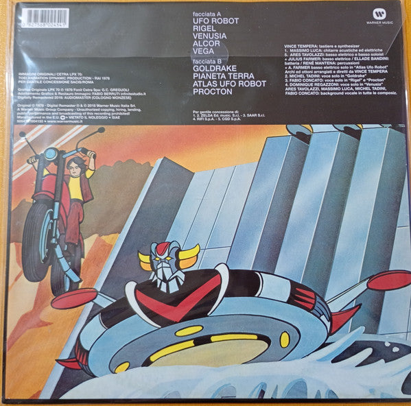 Actarus : Atlas Ufo Robot (LP, Album, RM, Red)