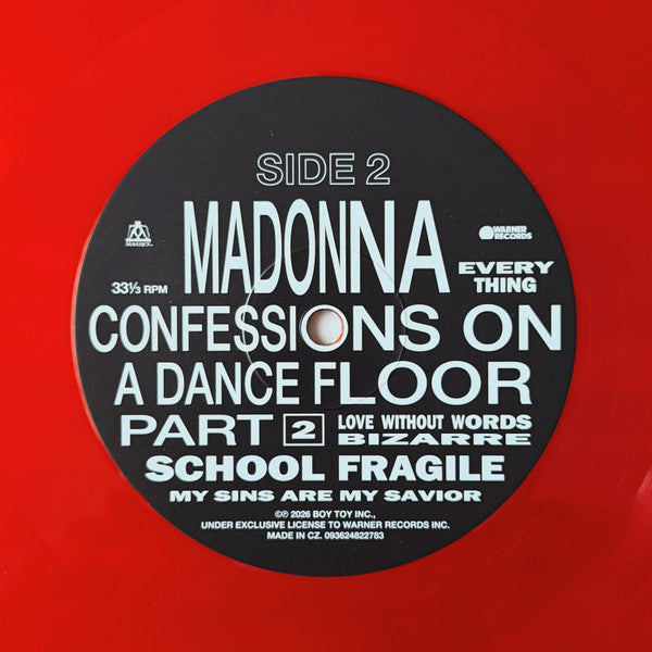Madonna : Confessions II (LP, Album, Ltd, Mixed, Tra)