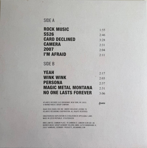 Charli XCX : Music, Fashion, Film (LP, Album, Bla)