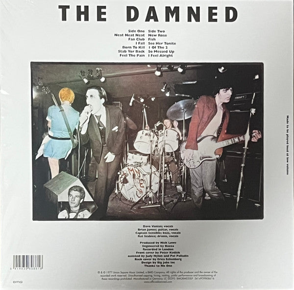 The Damned : Damned Damned Damned (LP, Album, RE)