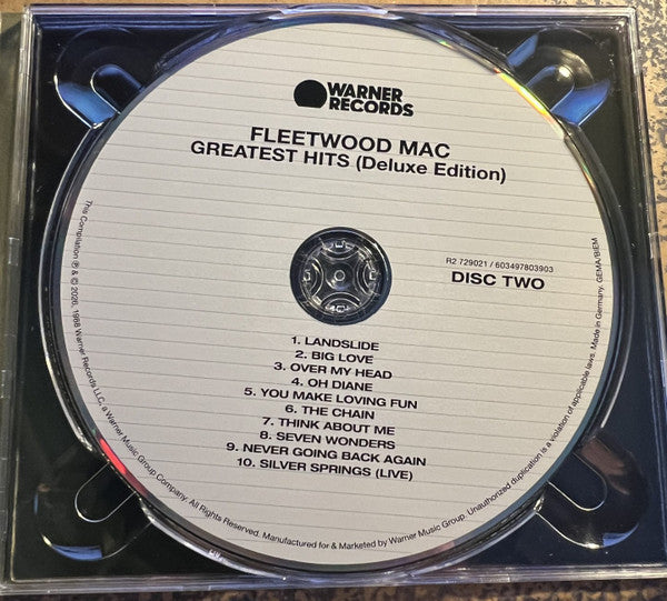 Fleetwood Mac : Greatest Hits (Deluxe Edition) (2xCD, Comp, Dlx, RE, RM, Tri)