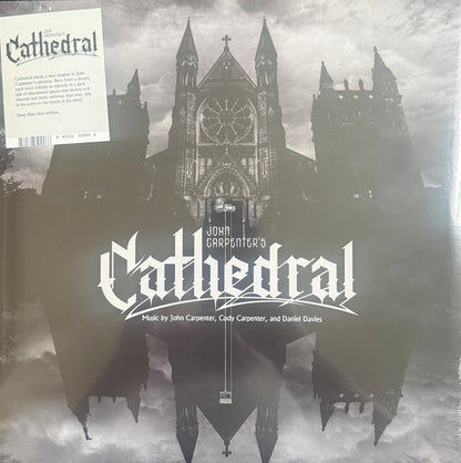 John Carpenter, Cody Carpenter , And Daniel Davies : John Carpenter's Cathedral (LP, Album, Blu)
