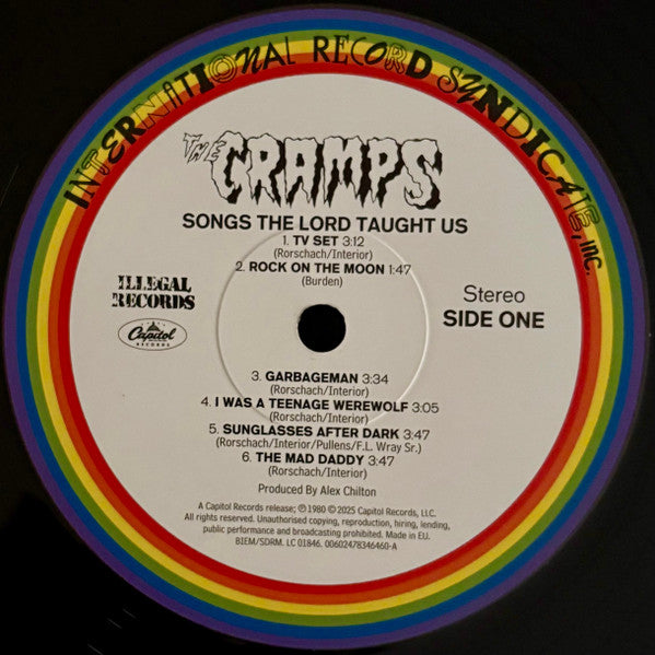 The Cramps : Songs The Lord Taught Us (LP, Album, RE)