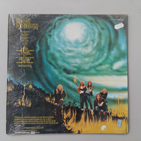 Iron Maiden : The Number Of The Beast (LP, Album)