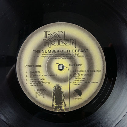 Iron Maiden : The Number Of The Beast (LP, Album)
