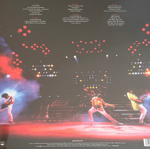 Queen : Live At Wembley Stadium (3xLP, Album, 180 + Box)
