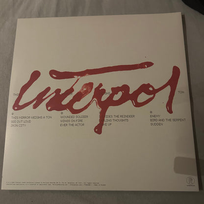 Interpol : This Mirror Weighs A Ton (2xLP, Ltd, tra)