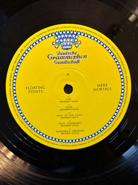 Floating Points : Mere Mortals  (LP + LP, S/Sided, Etch + Album)