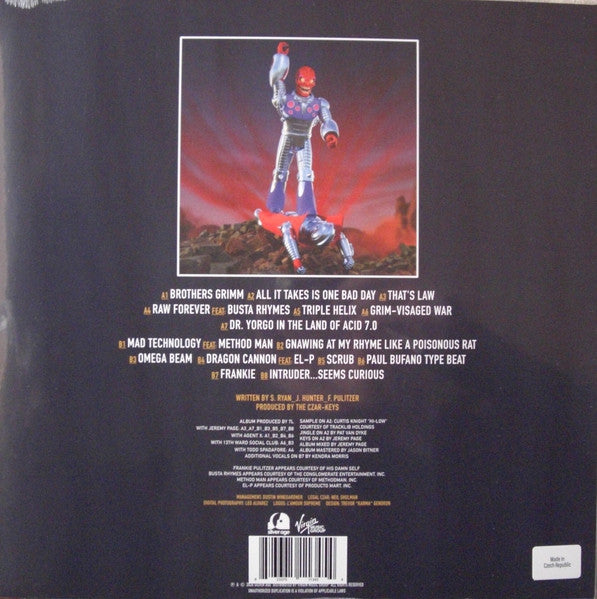 Czarface & Frankie Pulitzer : Czarface Meets Frankie Pulitzer (LP, Album, Ltd, Tra)